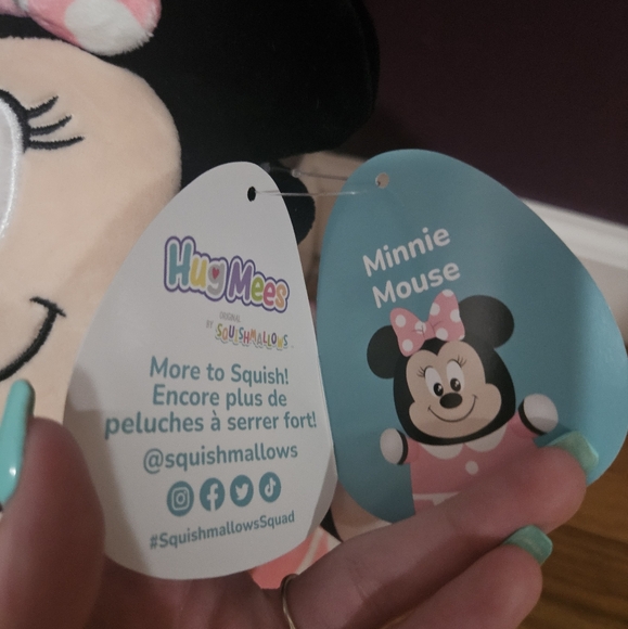 NWT Minnie Mouse HugMee Disney Squishmallow 10in - Picture 3 of 5